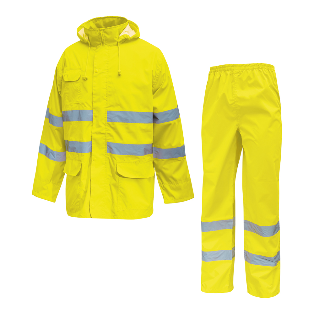 Completo Alta Visibilità Hi-Light Cover Yellow Fluo U-POWER - Taglia XL