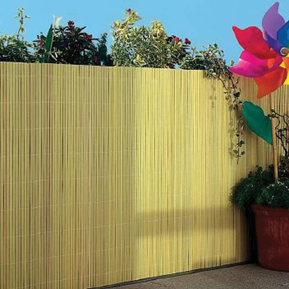 Arella Doppia Ombreggiante in PVC Bamboo 200x300 cm FERLIVING - Beige