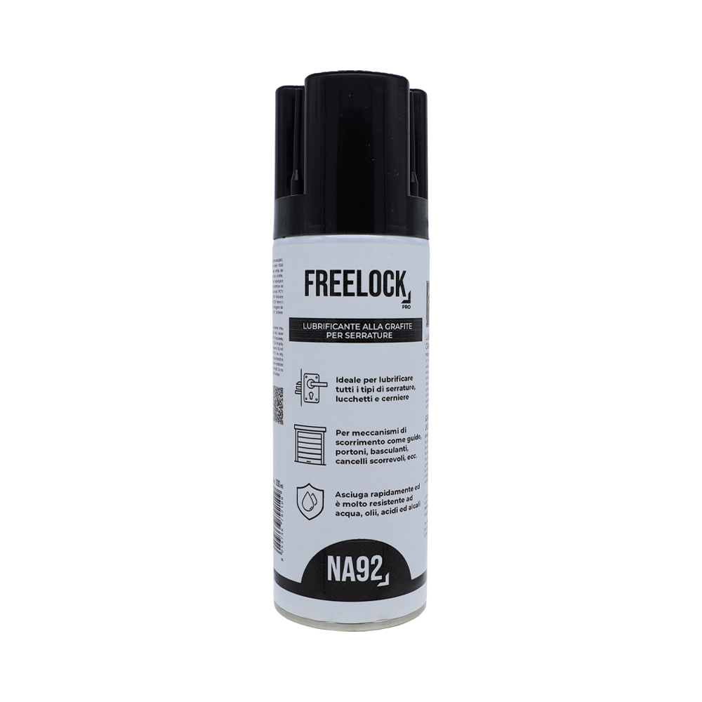 Lubrificante Secco alla Grafite per Serrature NA92 FREELOCK 200 ml