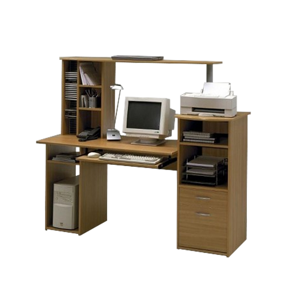 Scrivania per Postazione PC Lav. Master FERLIVING - 160x60x141h cm