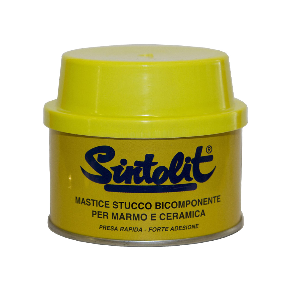 Mastice per marmo 150 ml sintolit - bianco.