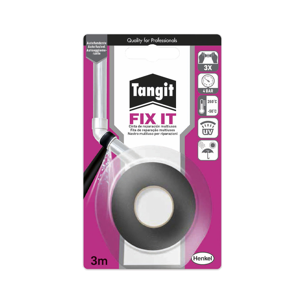 Nastro Auto-Agglomerante Fix It TANGIT 2,5 mm x 3 mt