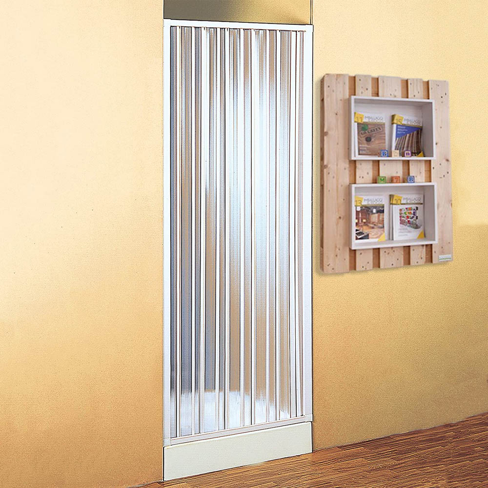 Porta a soffietto 80-110 cm ferliving - apertura laterale ambidestra.