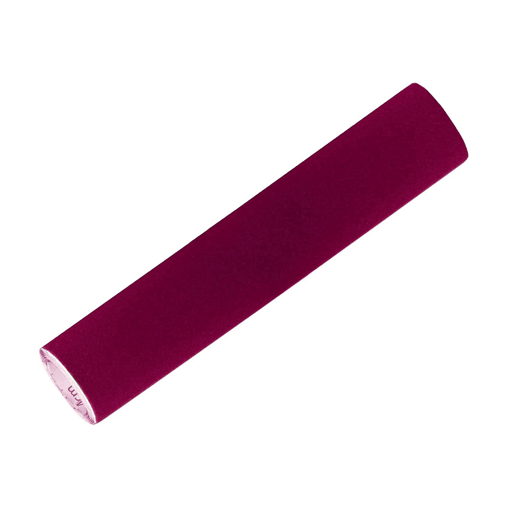 Carta Adesiva in Velluto 45 cm x 2 mt FERLIVING - Tinta Bordeaux