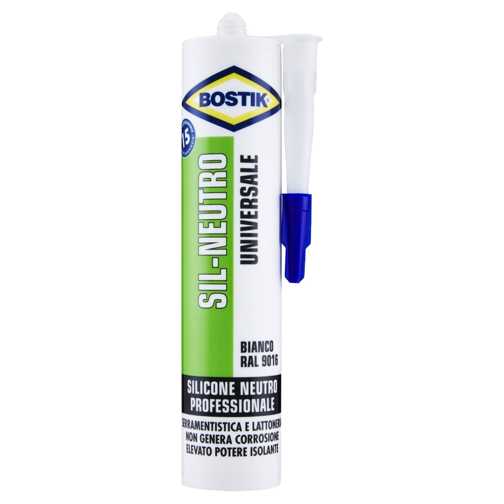 Silicone Neutro Bianco SIL-Neutro BOSTIK 300 ml
