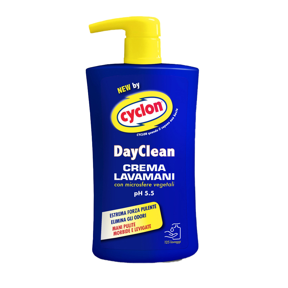 Crema lavamani dayclean pulizia estrema ed efficace cyclon 500 ml.