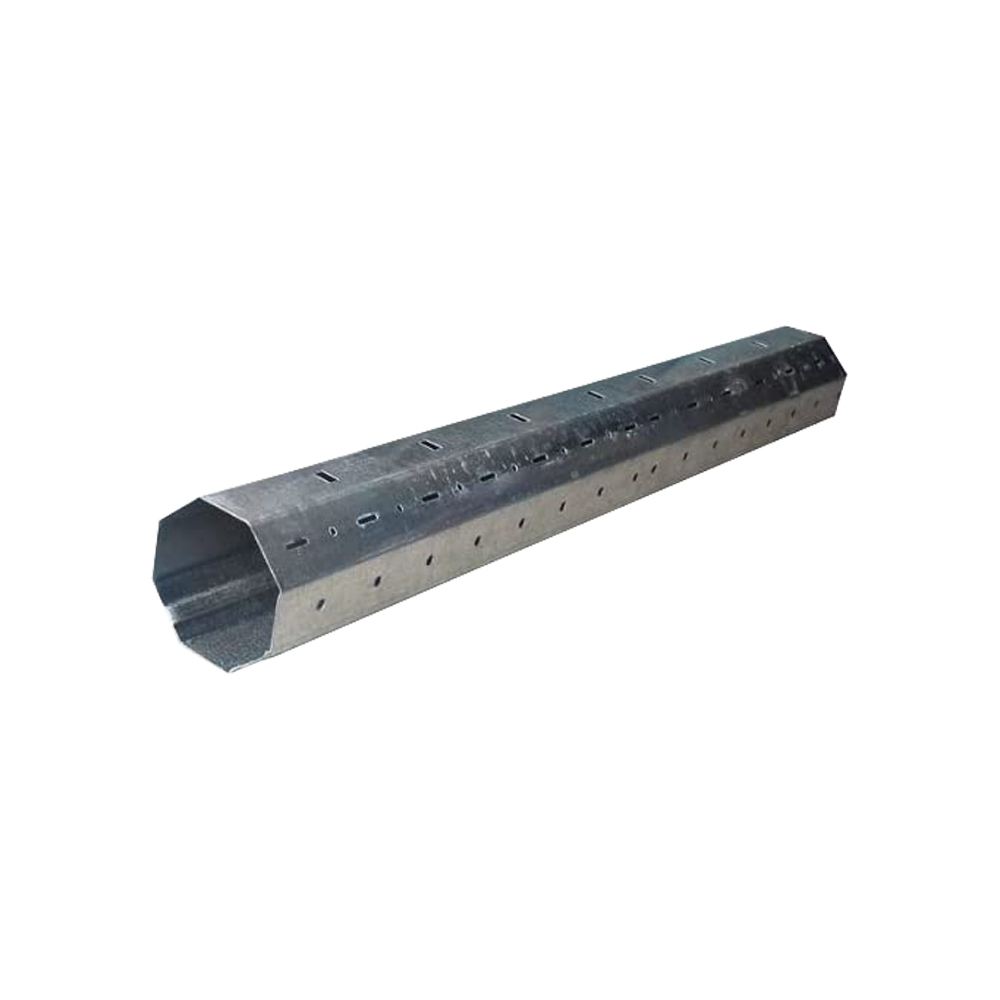Rullo Ottagonale Zincato per Tapparelle 160 cm - Diametro 60 mm