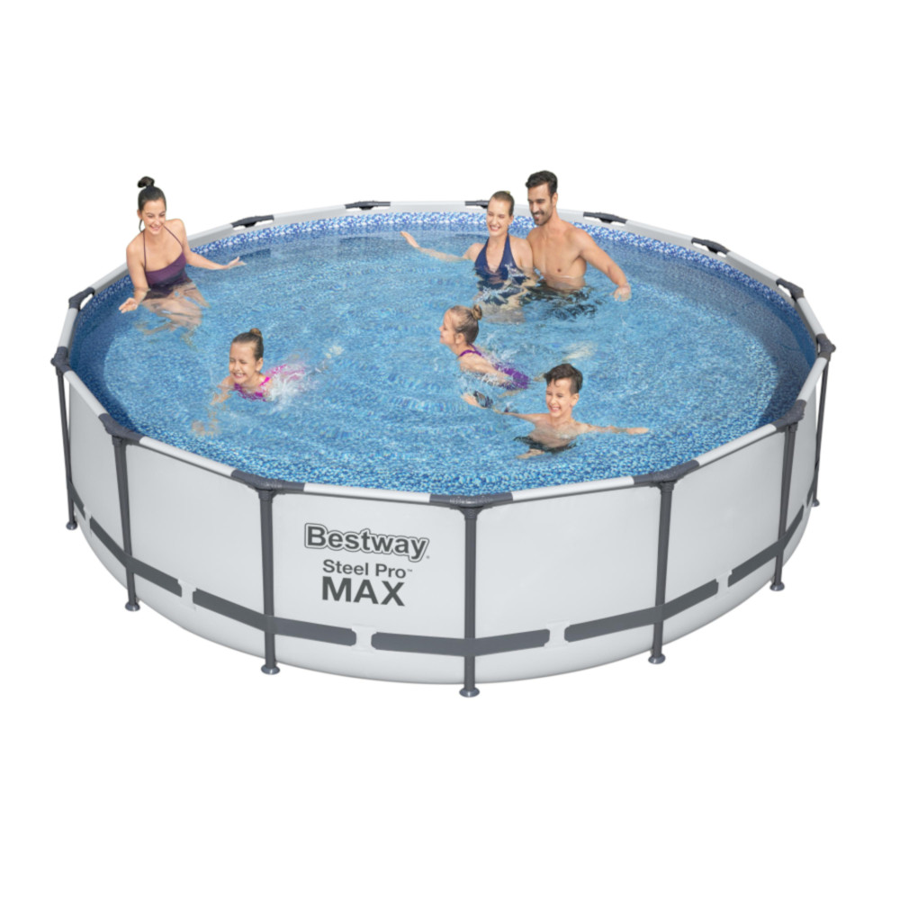 Piscina Fuori Terra BESTWAY Rotonda Steel Pro Max 457x107h cm