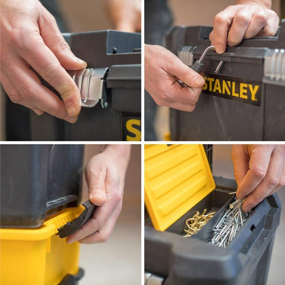 Carrello Portautensili Essential 3 in 1 STANLEY 47,5 x 28,5 x 62,3 cm