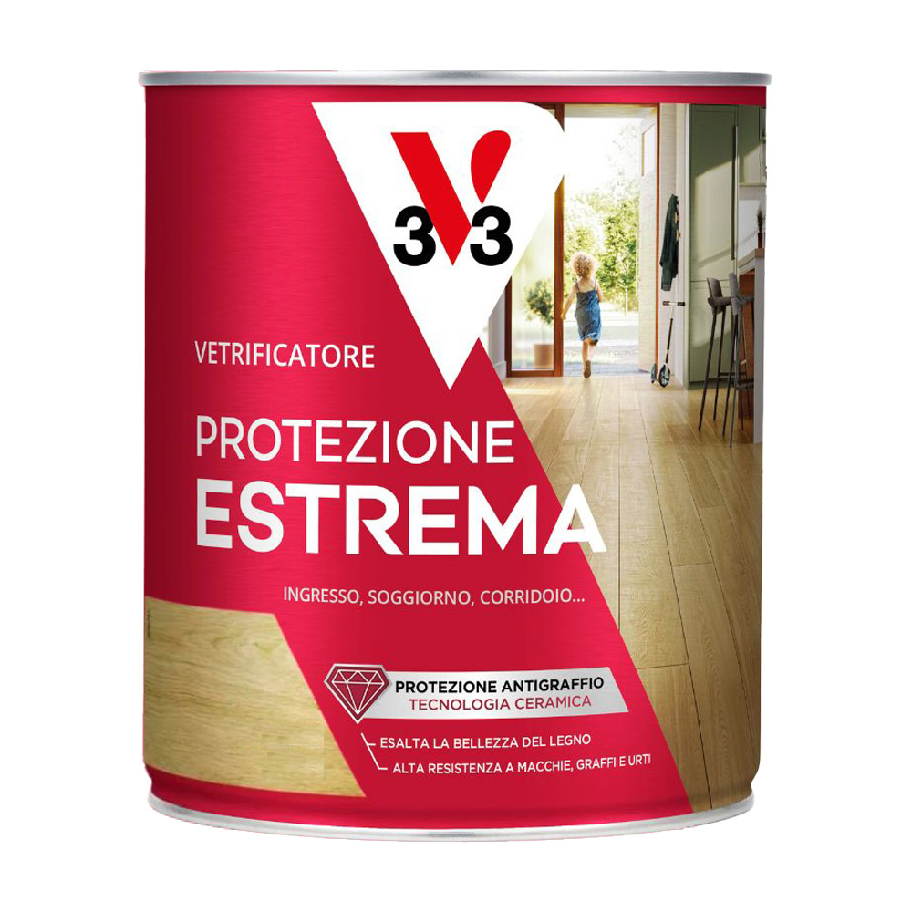 Vetrificatore per Parquet Protezione Estrema 750 ml V33 - Aspetto Cerato