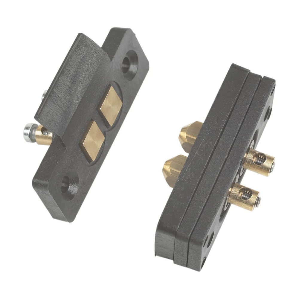 Coppia Contatti Elettrici Universali F 6360 FERWORK per Elettroserrature