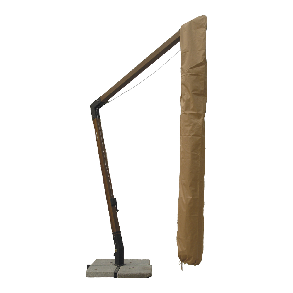 Custodia per ombrelloni decentrati 300x400 cm ferliving - colore khaki.