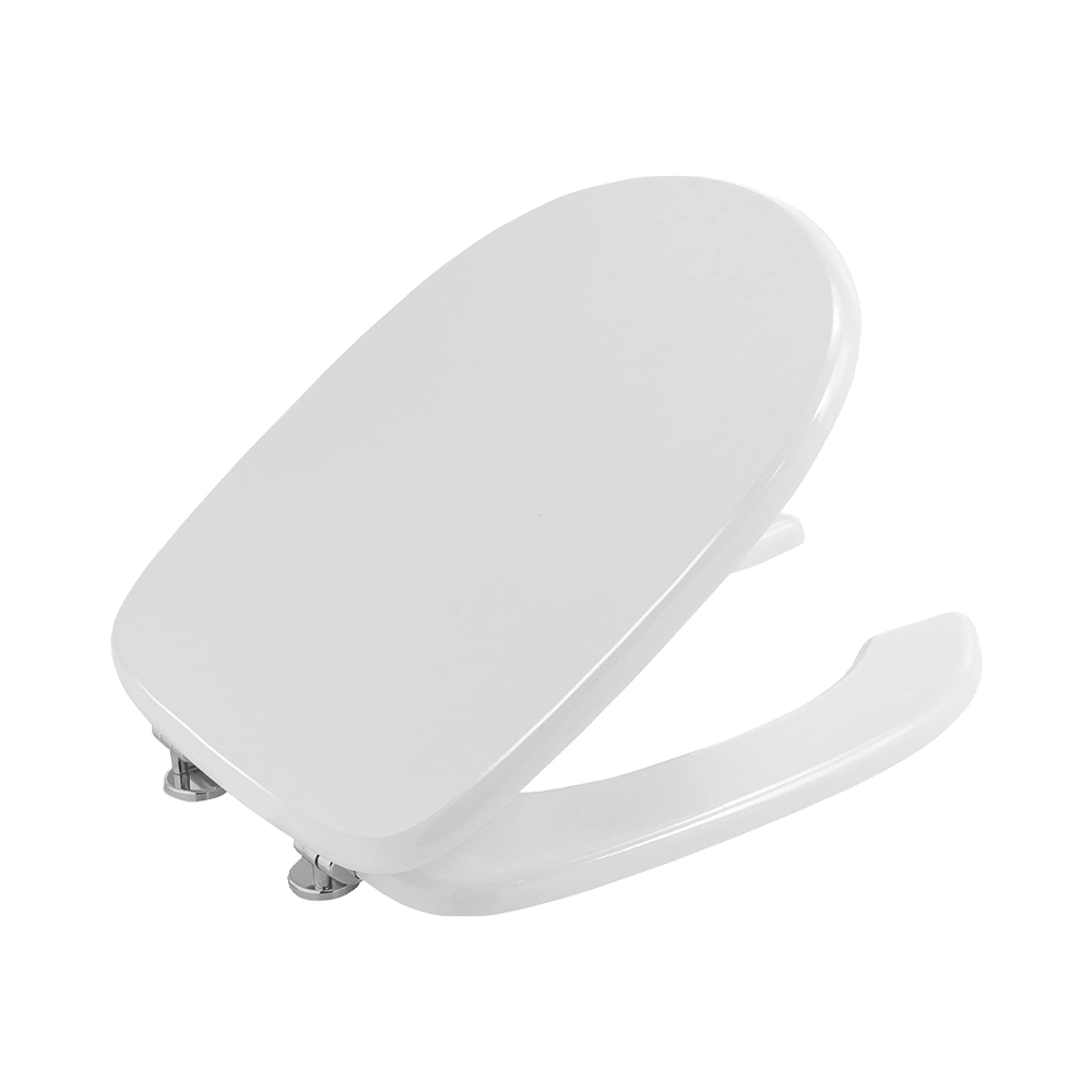 Sedile WC per Disabili - Coprivaso in Finto Legno Lusso 36,5x45,5x6 cm
