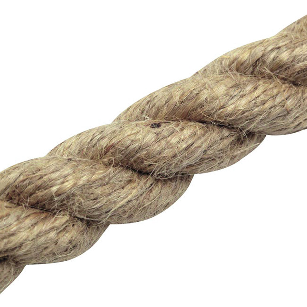 Corda Ritorta in Canapa 6 mm FERWORK - Vendita al Metro Lineare