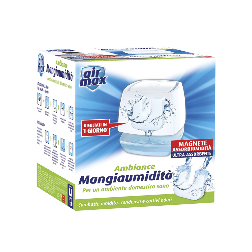 Mangiaumidit� ambiance air max - tab magnete 450 gr in dotazione.