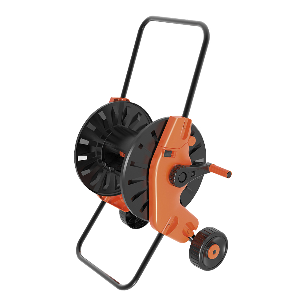 Avvolgitubo a carrello portatile max. 60 mt fergarden - per tubi irrigazione 1/2.