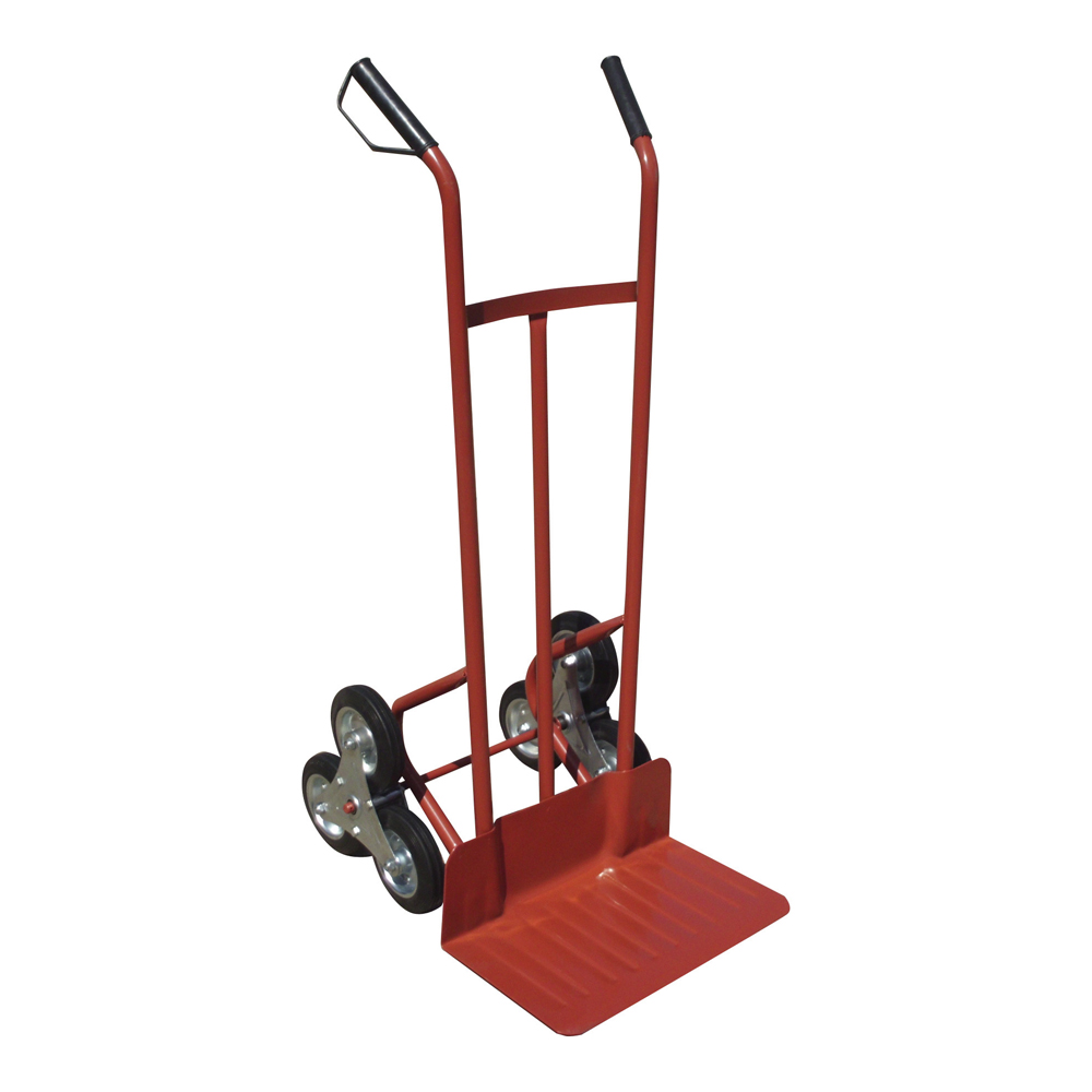 Carello portacasse con 3 ruote e base 45x25 cm ferwork - portata massima 200 kg.