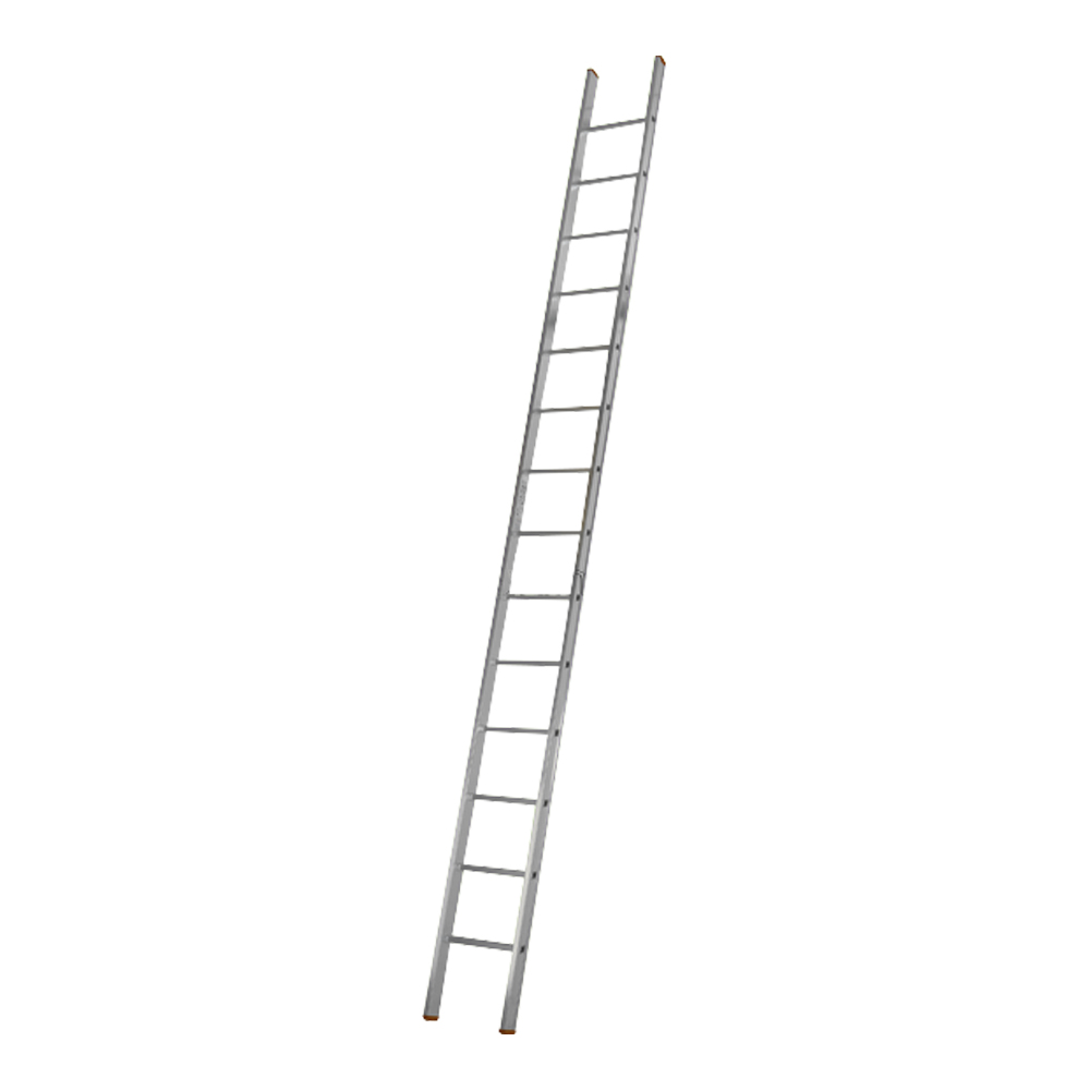 Scala da Appoggio Professionale 14 Gradini FERWORK - Altezza 4,4 mt
