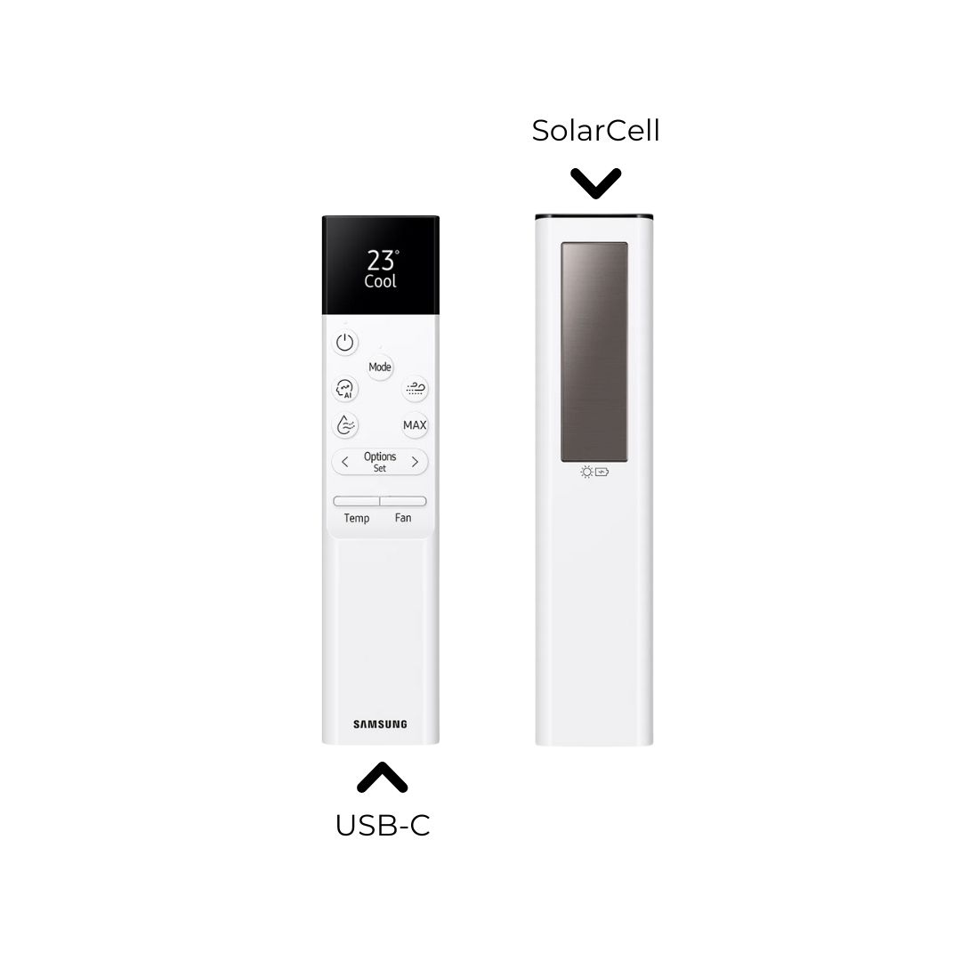 Climatizzatore Samsung DUAL SPLIT WINDFREE BLACK WiFi 12000 BTU