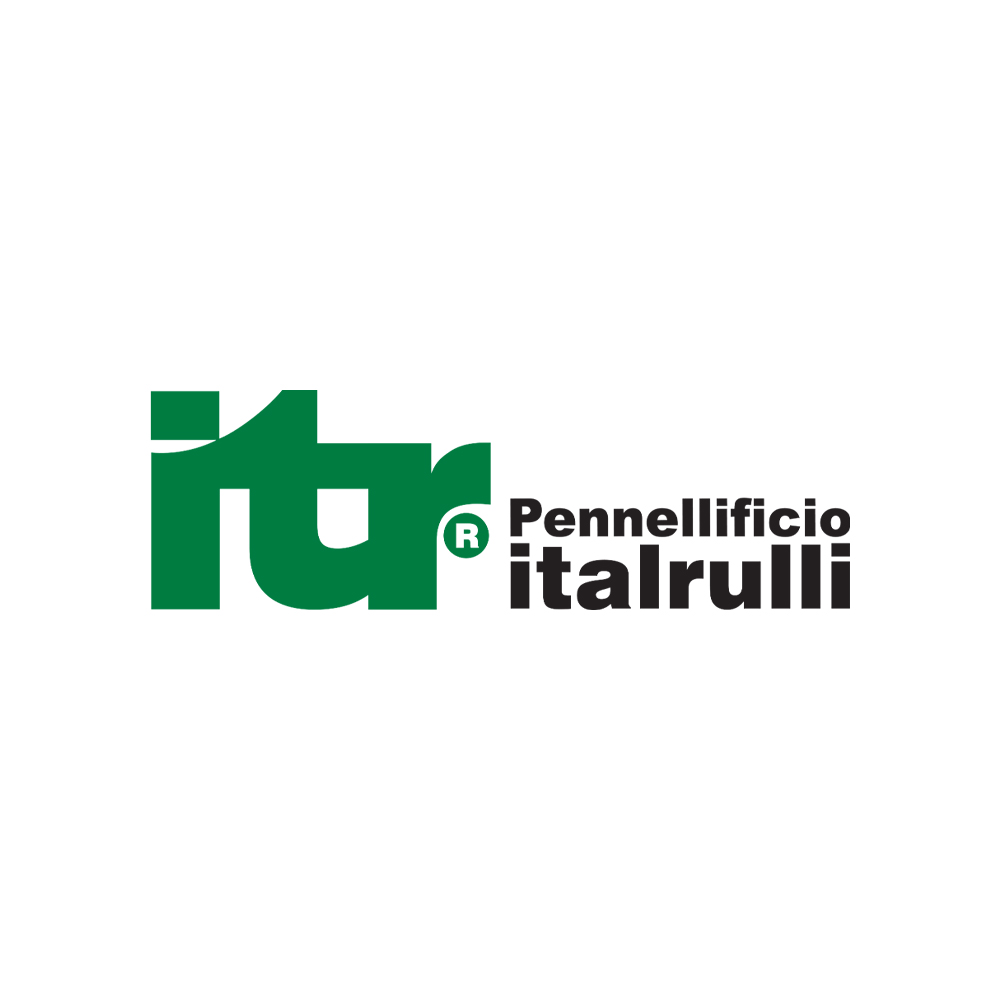 Pennellessa Setola Bionda 60 mm ITALRULLI S.200 - Manico Plastica
