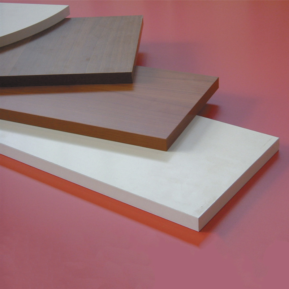 Mensola Squadrata in Legno FERLIVING - Ciliegio 100x30x1,8 cm