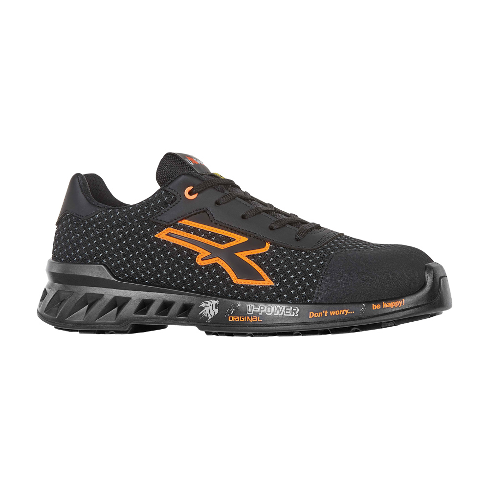 Scarpa Antinfortunistica Bassa Red Leve Peter Tg.43 U-POWER - S3 SRC CI ESD