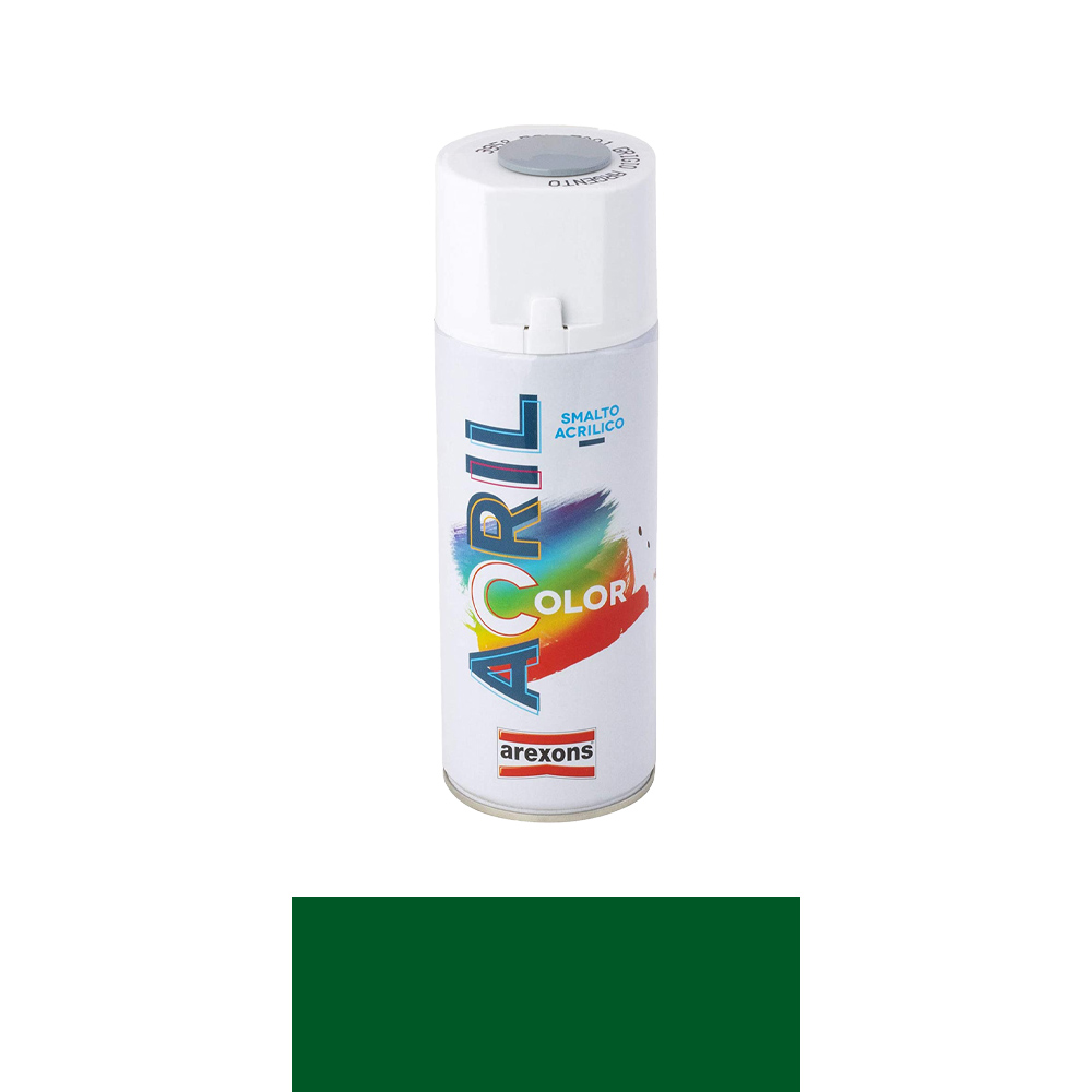 Smalto Spray Acril Color AREXONS 400 ml - Verde Muschio RAL 6005