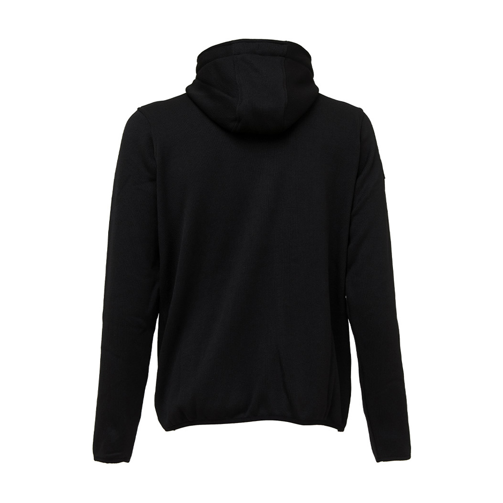 Felpa Full Zip con Cappuccio Enjoy Rainbow Black Carbon U-POWER - Taglia L