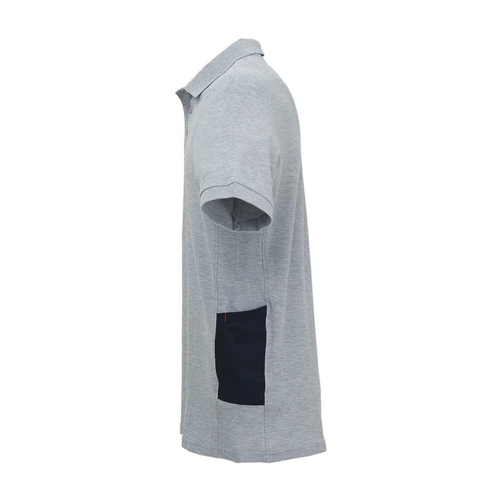 Polo Maniche Corte Enjoy Gap Grey Silver U-POWER - Taglia M