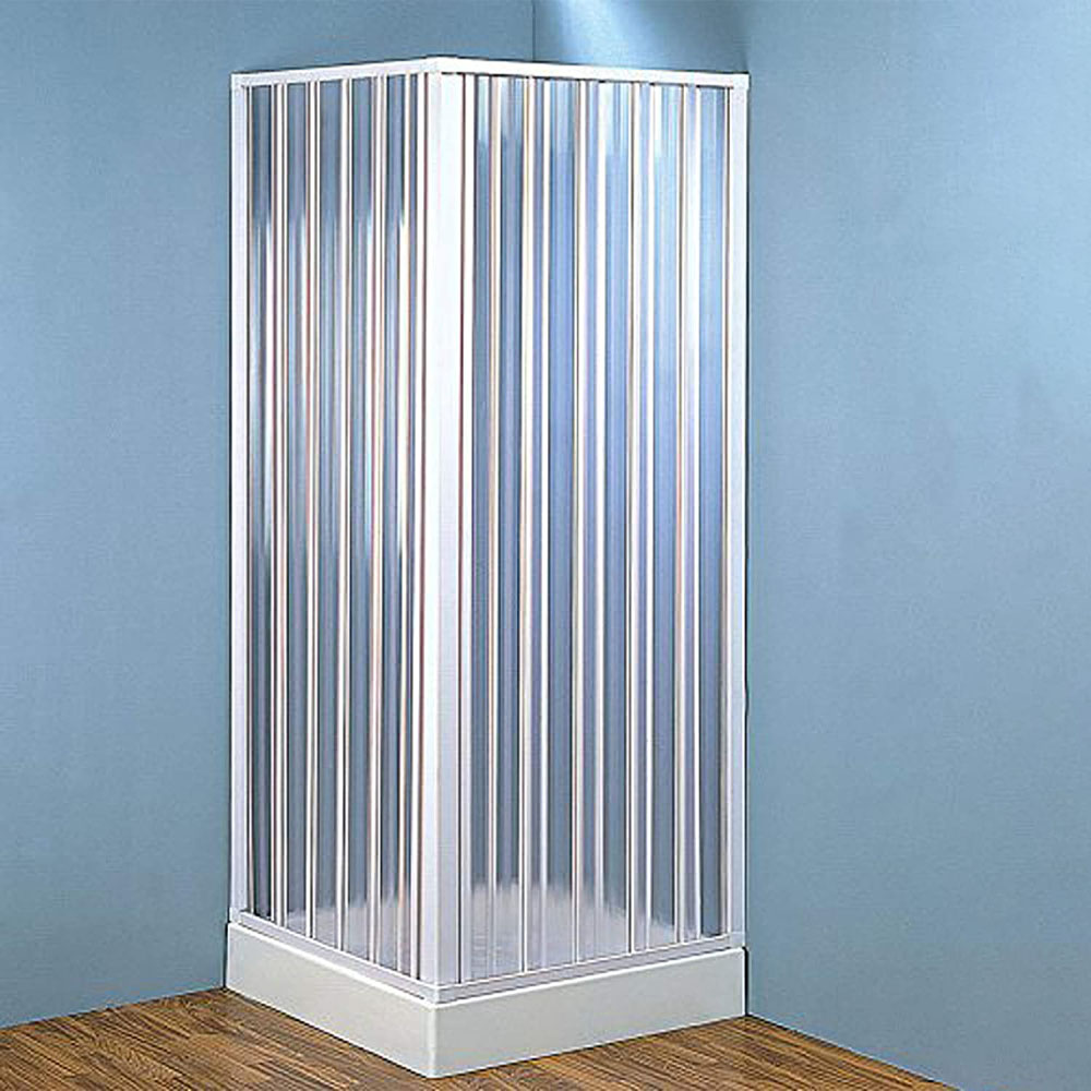 Box Doccia Angolare a Soffietto FERLIVING 80/60x80/60x185h cm