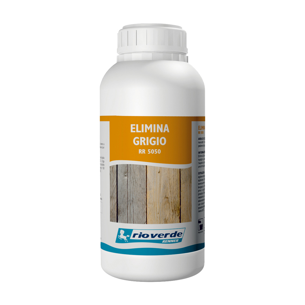 Elimina grigiore per legno 750 ml rr 5050 rioverde - trasparente.