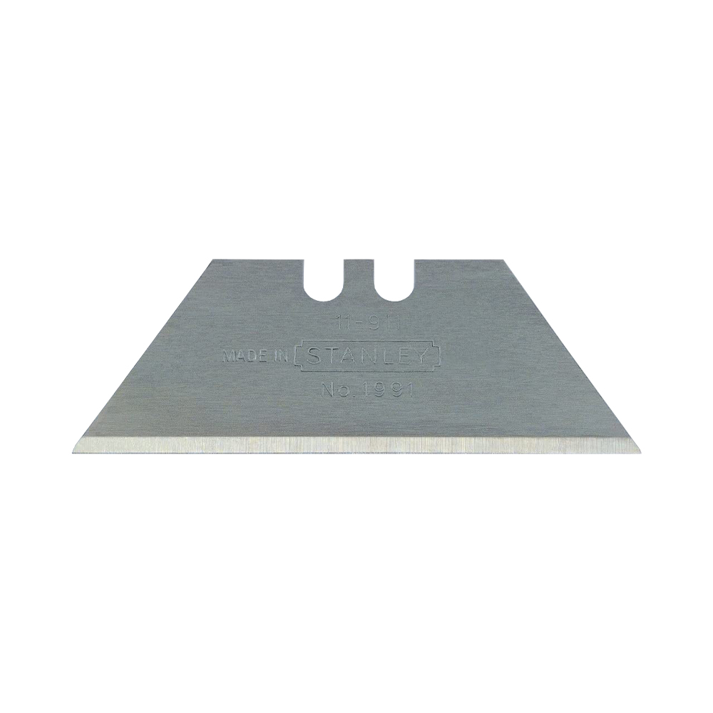 Lama a trapezio grande per cutter stanley - confezione da 100 pezzi.