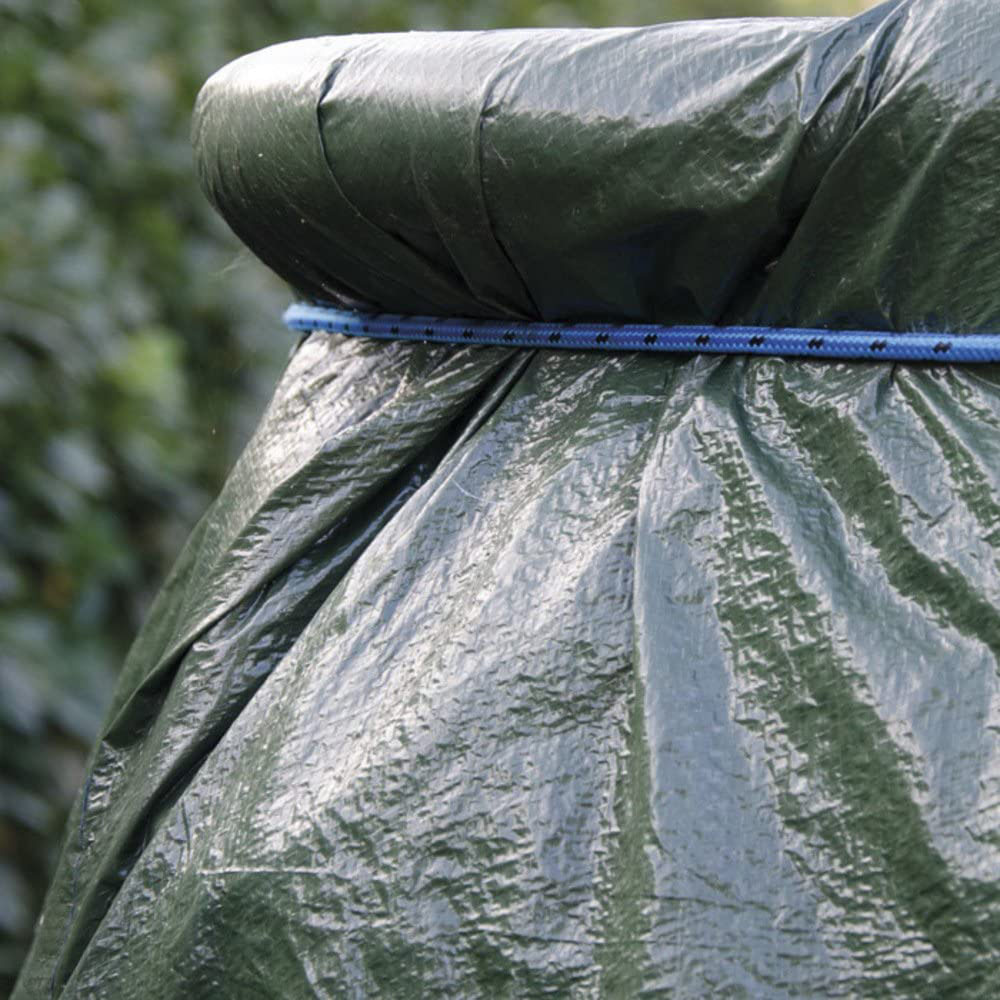 Telo Copritutto Impermeabile Leggero 3x5 mt Verde - Occhielli in Alluminio