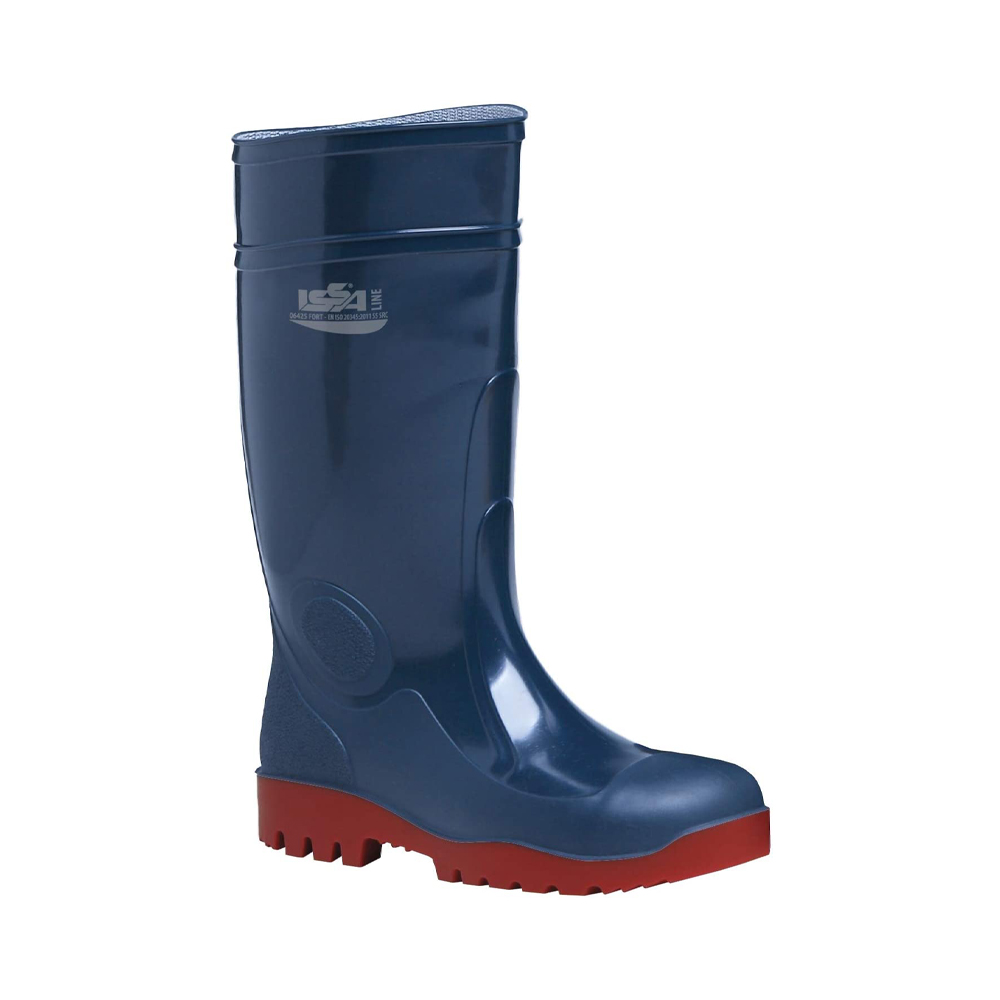 Stivali a Ginocchio in Nitrile Blu Taglia 43 FERWORK - Classe S5 SR SRC
