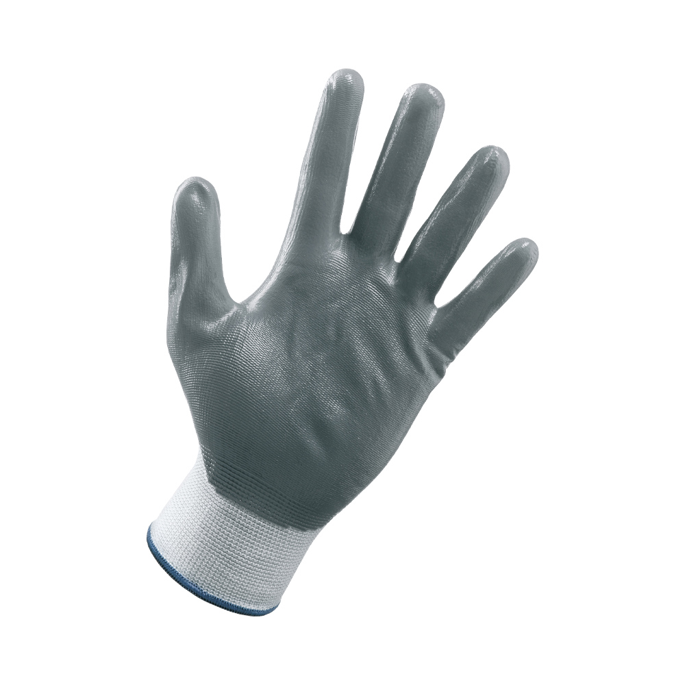 Guanti in Nylon con Palmo in Nitrile NBR 13 Eco FERWORK - Taglia 10