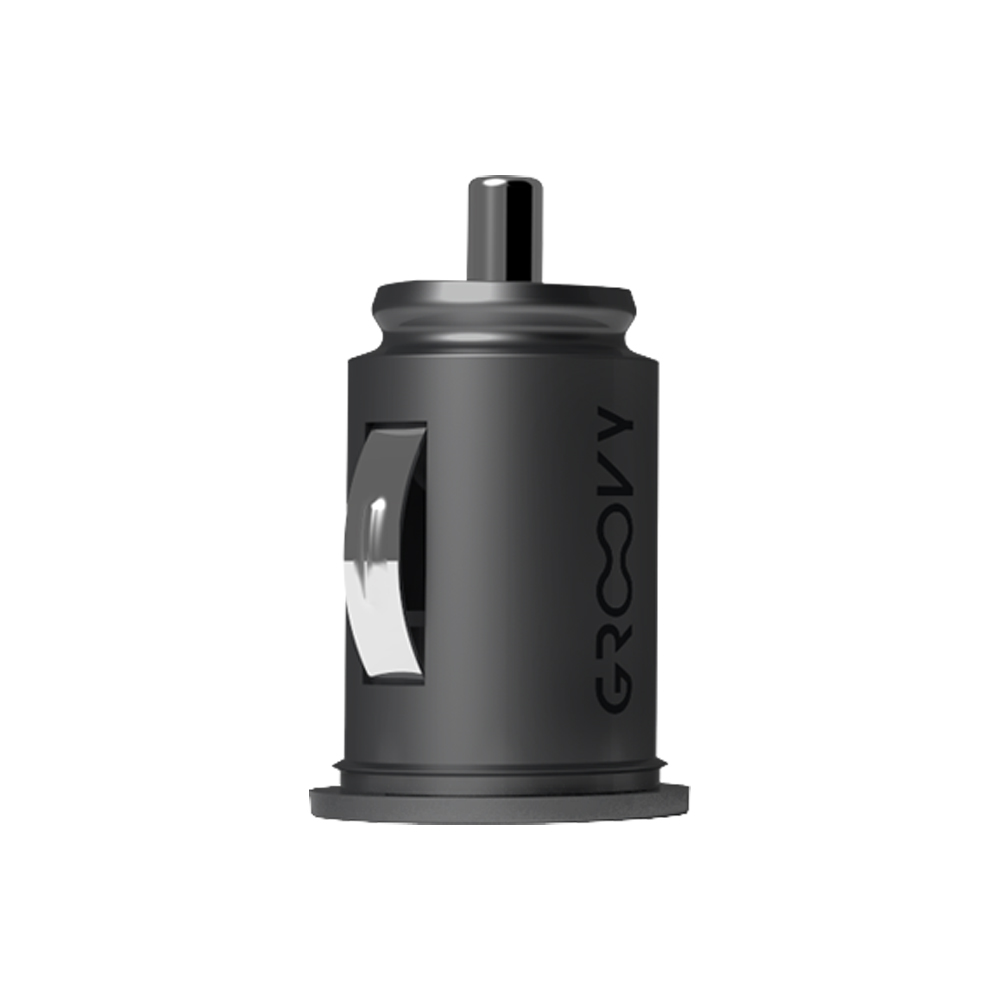 Caricatore per Smartphone 2 Porte USB GROOVY - per Auto