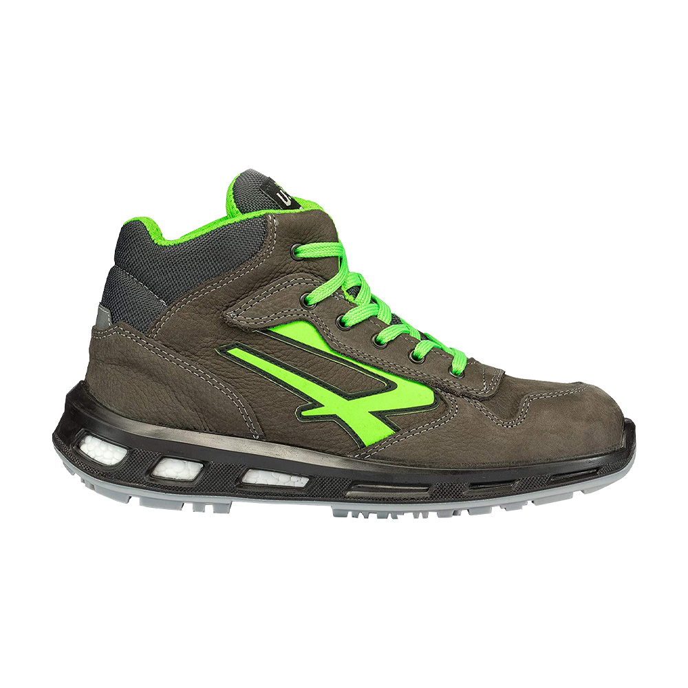 Scarpa antinfortunistica alta red lion hummer tg.45 u-power - s3 src ci esd.