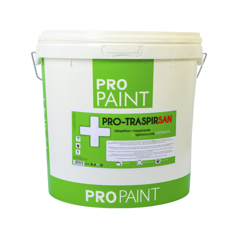 Traspirante Pro Traspir San PROPAINT 13 Lt - Azione Igienizzante ed Antimuffa