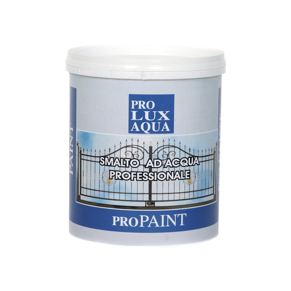 Smalto Professionale ad Acqua Pro Lux Acqua 750 ml - Crema Lucido