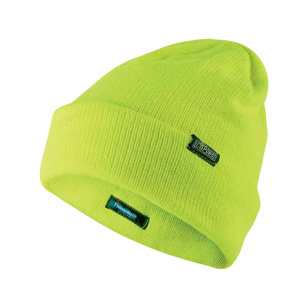 Berretto invernale plus one u-power - yellow fluo.